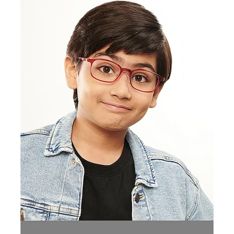 Hooper by Lenskart HP D10092L C3Full Rim Round Mobile Phone & Computer Glasses -Maroon