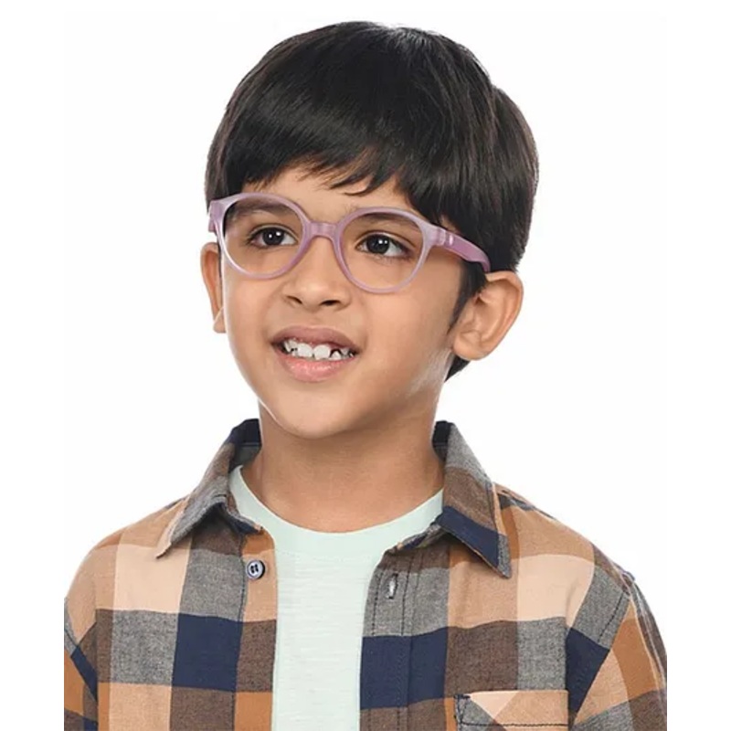 Hooper By Lenskart Hp E15973S C2 Full Rim Round Mobile Phone & Computer Glasses – Purple