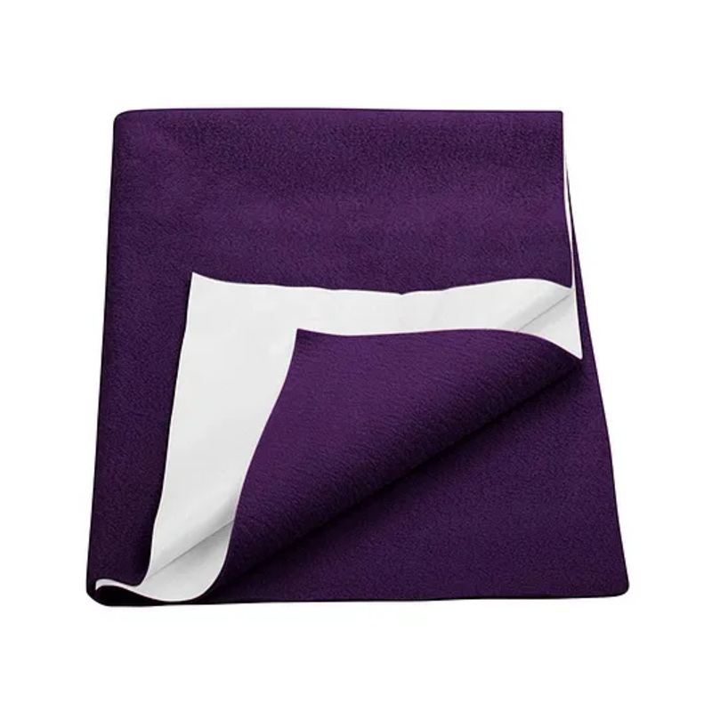 Trance Supersoft Quick Dry Extra Absorbent Baby Dry Sheets for Kids- Small, Plum