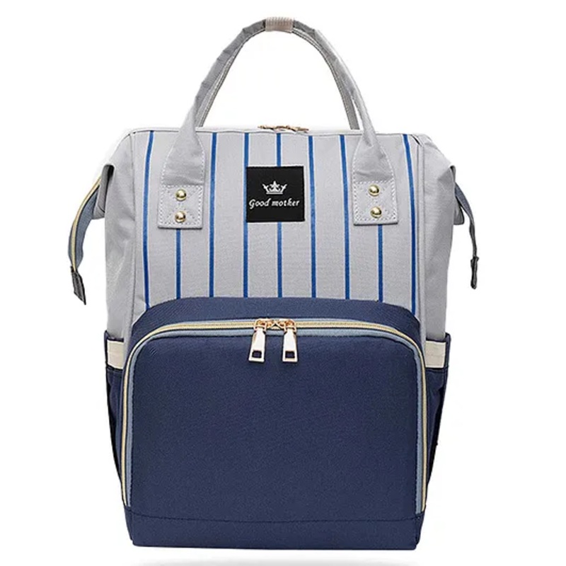 Bembika Diaper Backpack – Lining Blue