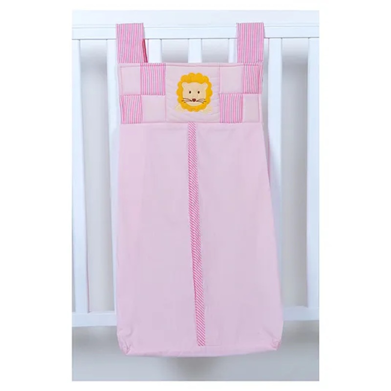 Blooming Buds Diaper Stacker – Jungle Friends Pink