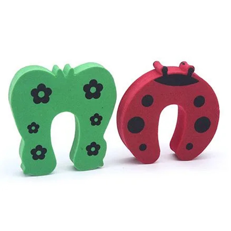 Cutez Safety Door And Drawer Guards Butterfly And Ladybug Design – 2 Pieces