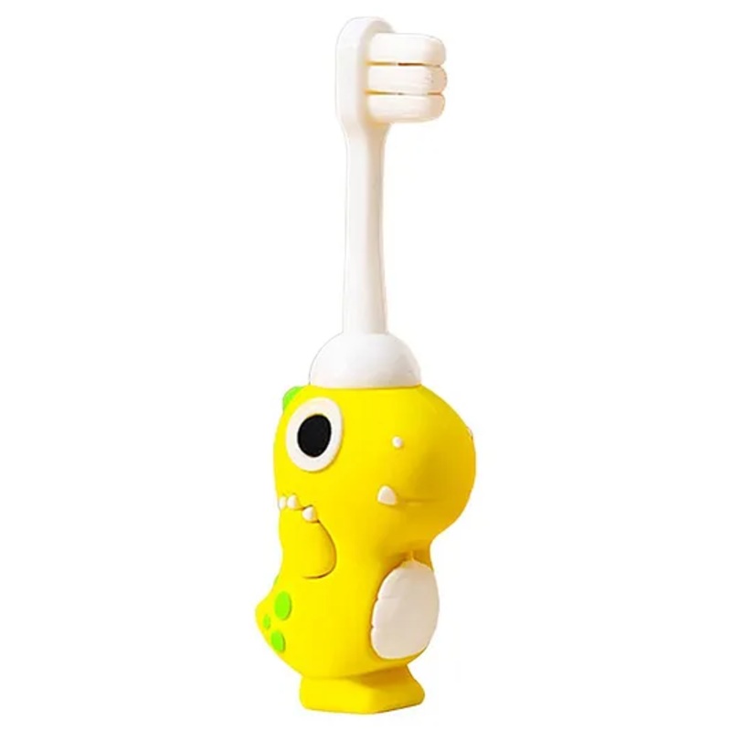 FunBlast Cute Dinosaur Design Toothbrush for Kids Pack of 1 – Random Color
