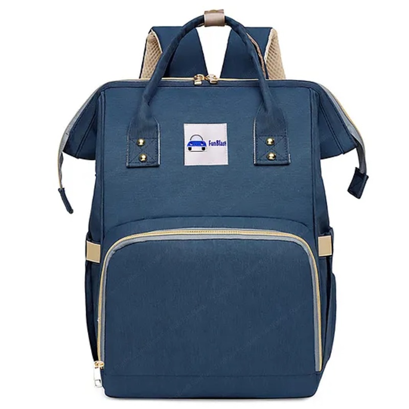 FunBlast Stylish Baby Diaper Bag with Multiple Pockets for Mothers  Navy Blue
