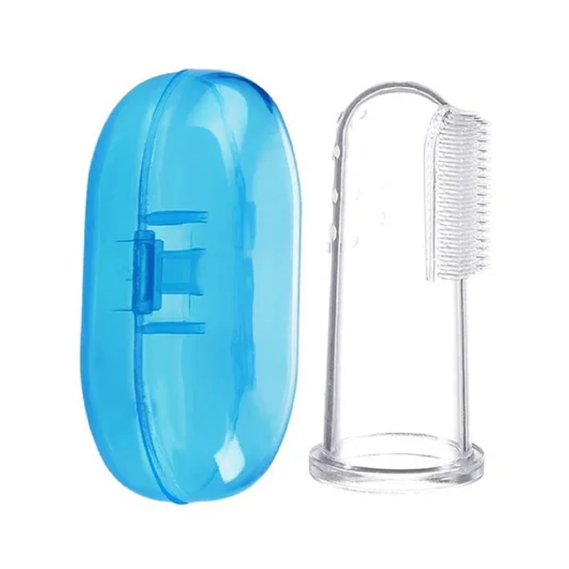 Numum Baby Finger Brush – Blue (Color and design may vary)