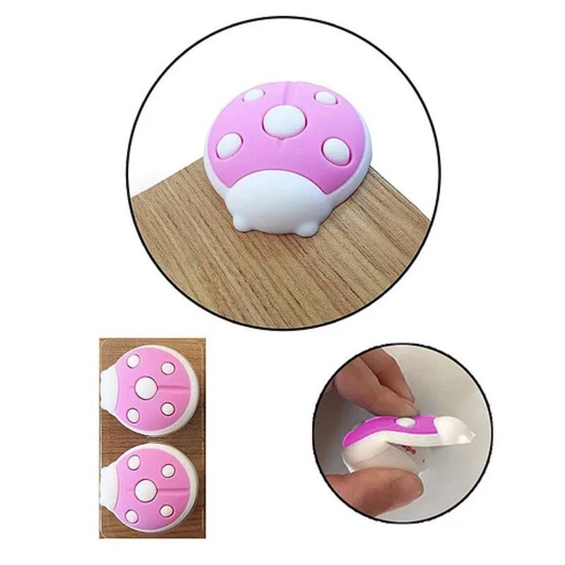 Safe-O-Kid Bug Shaped Corner Caps Pack Of 2 – Pink