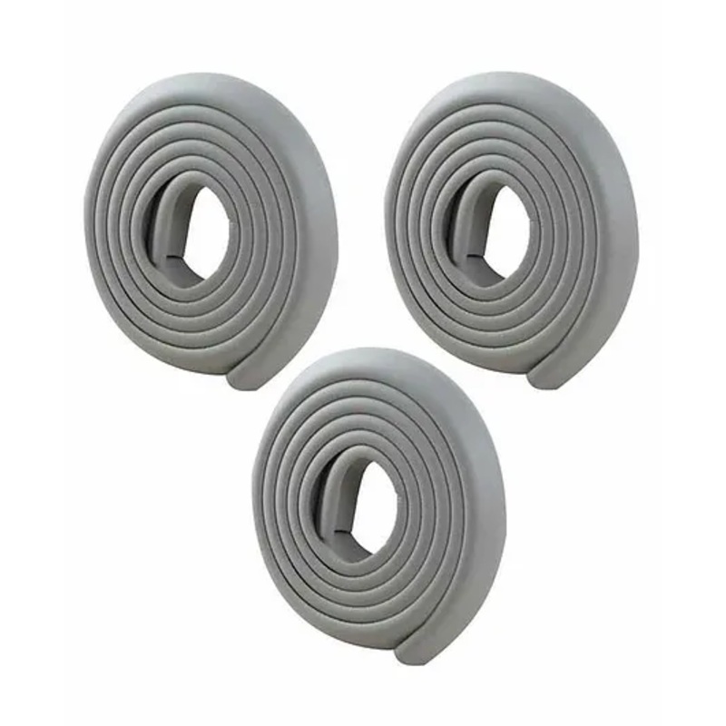 Syga Cushioned Safety Strip Furniture Edge Guard Tape Set of 3  – Grey