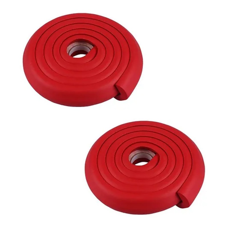 Syga Safety Strip Furniture Edge Cushion Cover Pack Of 2 – Red