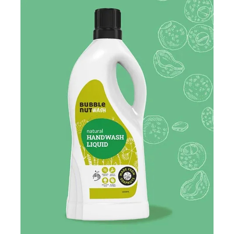 BubbleNut Wash  Natural & Organic Hand Wash Liquid (1800ml)