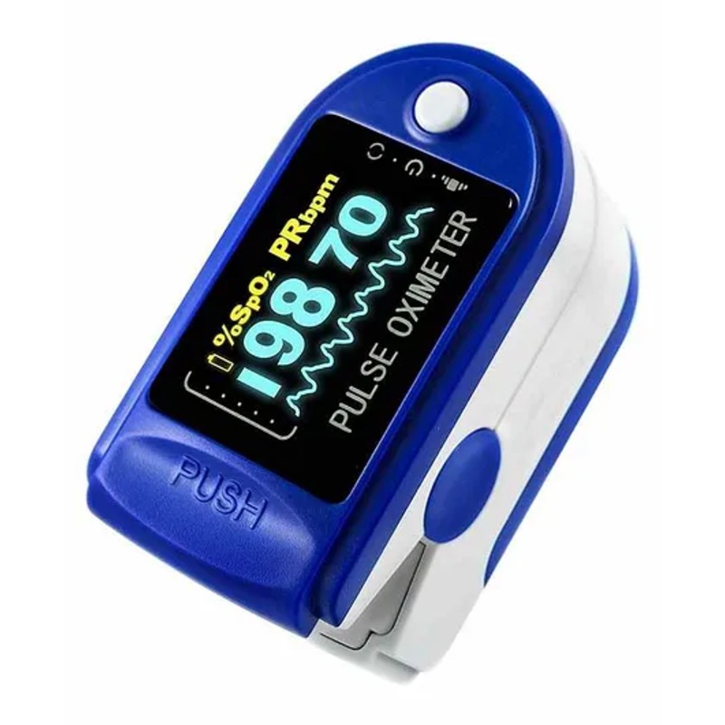 MCP Fingertip Advanced OLED Type Pulse Oximeter – Blue