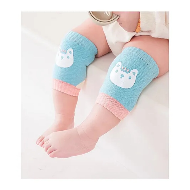 SYGA Cartoon Cotton 1 Pair Knee Pad – Light Green