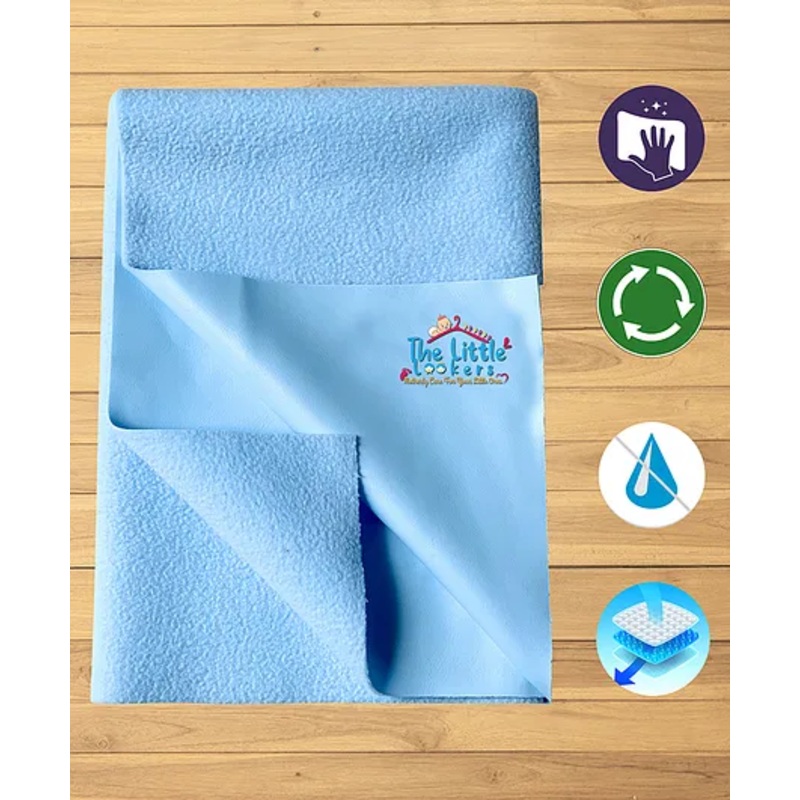 The Little Lookers Baby Dry Sheet Large – Sky Blue