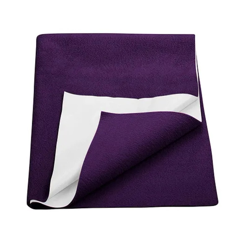 Trance Home Linen Medium Size Waterproof Breathable Quick Dry Sheet – Purple