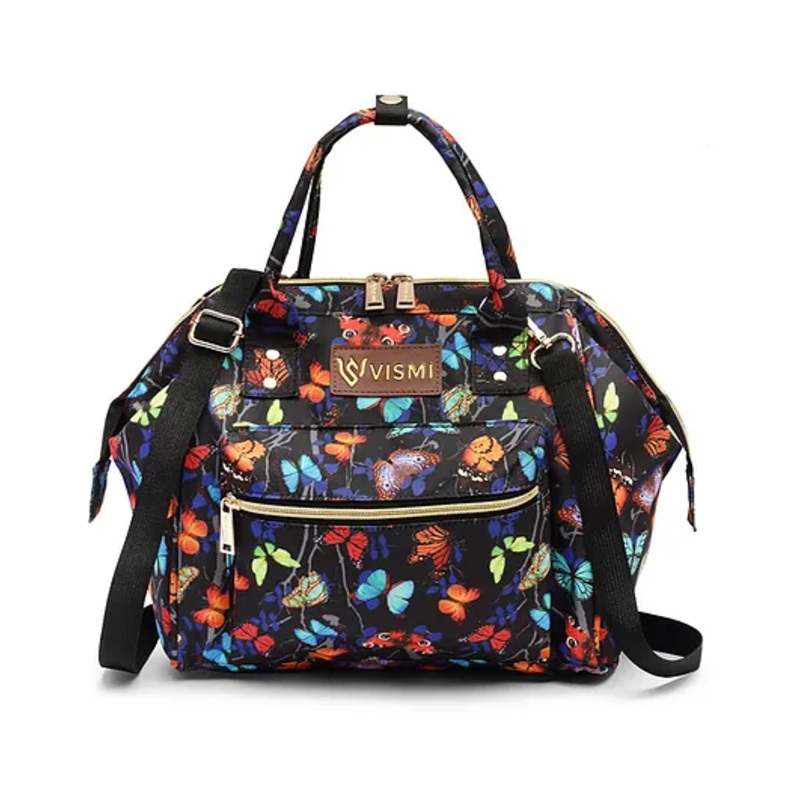 VISMIINTREND Itsy Bitsy Stylish Mini Baby Diaper Bag Backpack for New Mother – Magical Butterfly