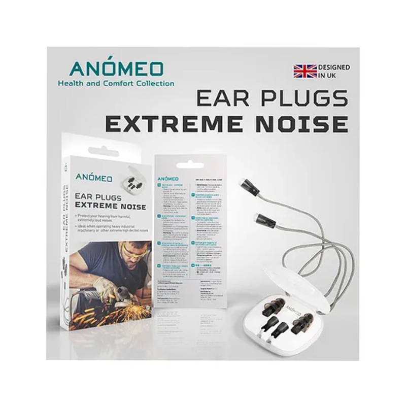 Anomeo Extreme Noise Ear Plugs – Multicolor