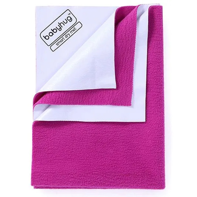 Babyhug Smart Dry Bed Protector Sheet Small – Orchid