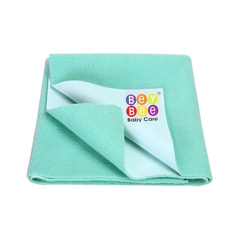 Bey Bee Quick Dry Baby Bed Protector Waterproof Sheet Large and X Large – Sea Green