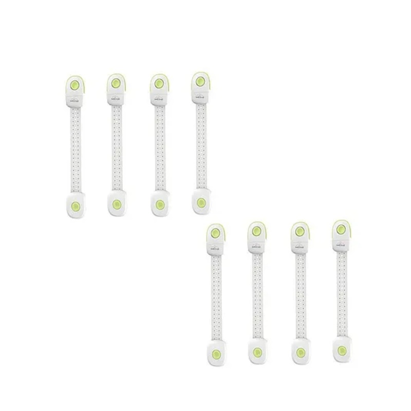 Safe-O-Kid Drawer Lock Green – Pack of 8