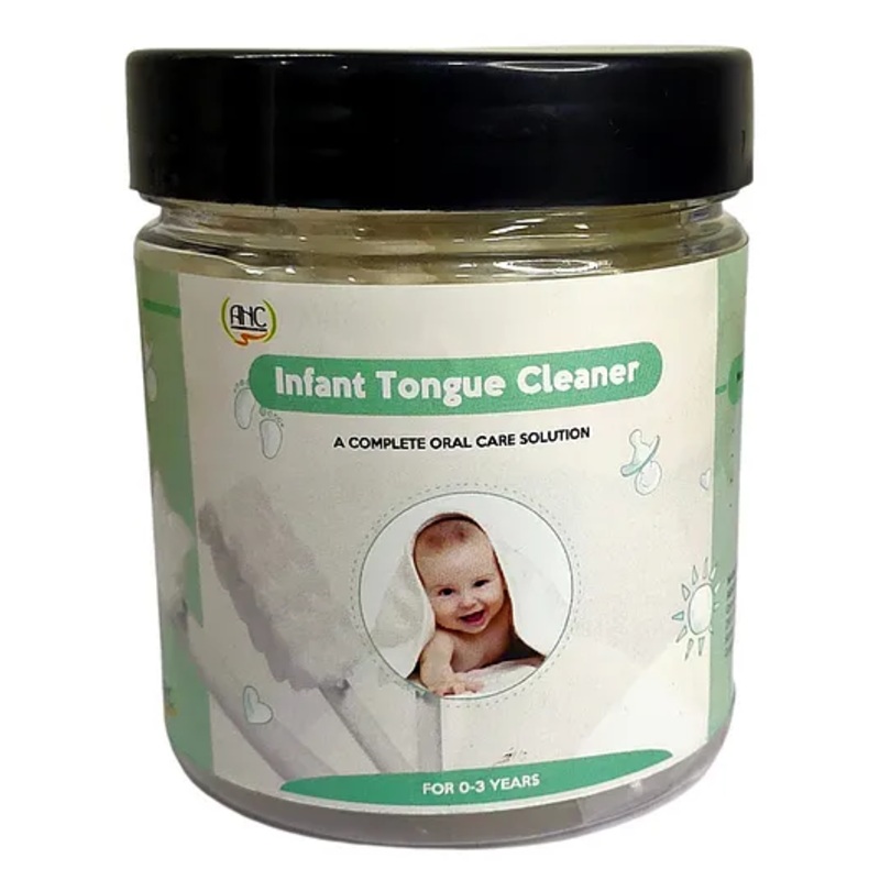 Zikku Disposable Infant Soft Tongue Cleaner 15 swabs – White