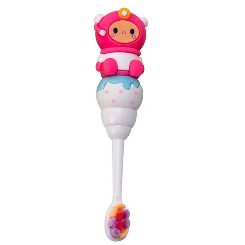 Adore Space Mission Nano Bristle Toothbrush 2-7 Years- Pink