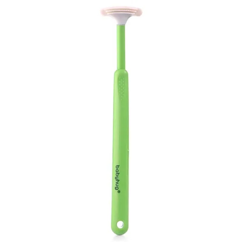 Babyhug Tongue Cleaner – Green