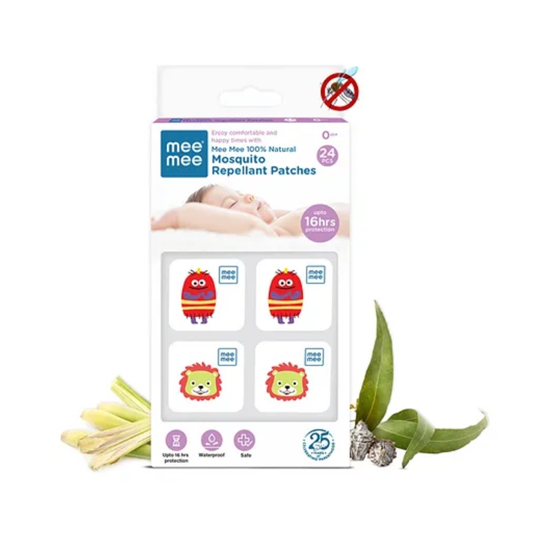 Mee Mee Natural Mosquito Repellant Patches – 24 Pieces