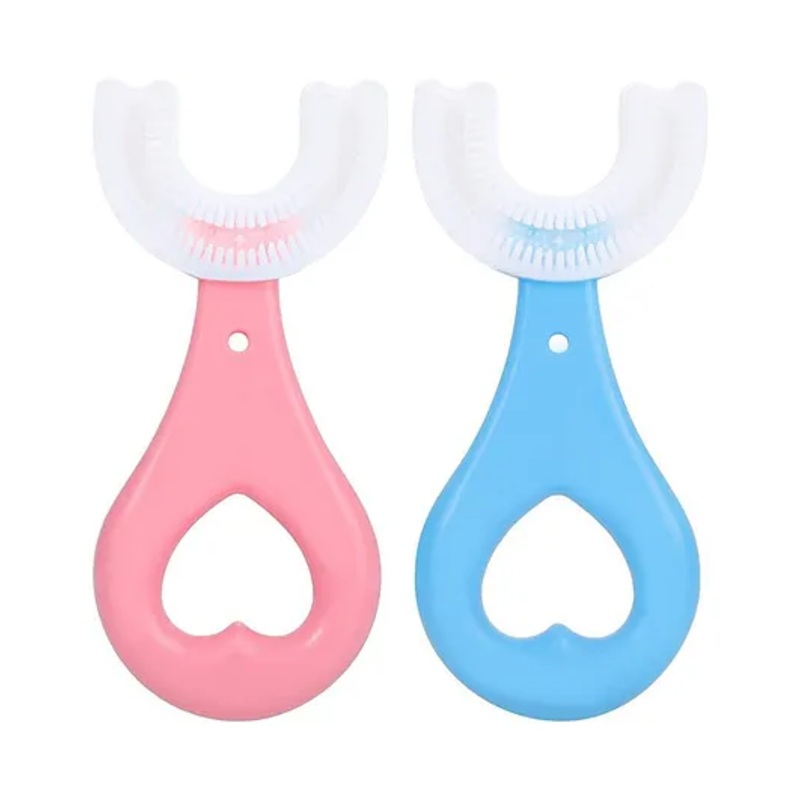 MIHAR ESSENTIALS  U Shaped Brush Head Pack of 2 – Multicolour