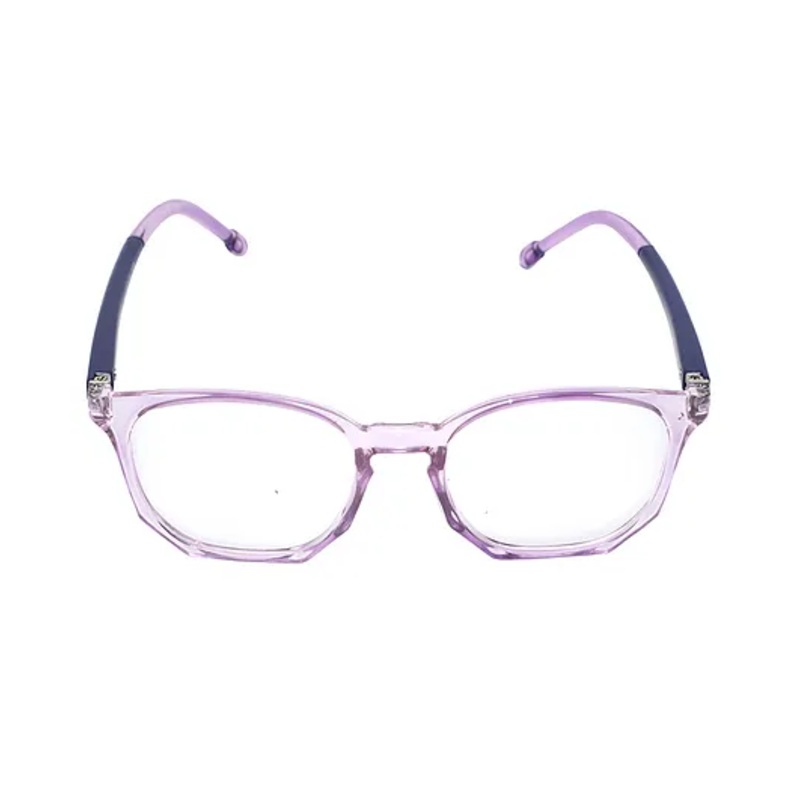 Spiky TR90 Blue Block Anti Glare Zero Power Glasses – Violet