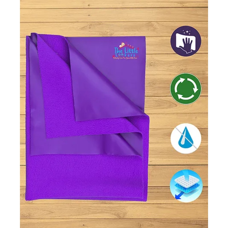 The Little Lookers Baby Dry Sheet Extra Large Size – Purple