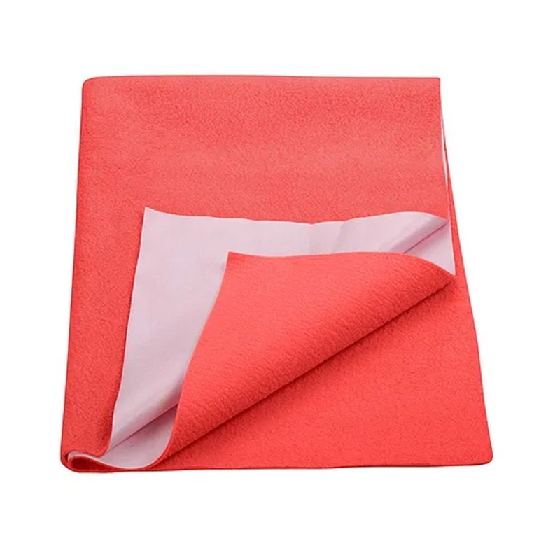 Trance Home Linen Medium Size Waterproof Breathable Quick Dry Sheet – Pink