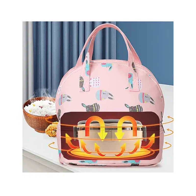 Babymoon Milk Preservation Baby Moms Mothers Diaper Bag Portable Travel Insulated Milk Bottle Container Storage Cooler Bag – Rabbit Pink