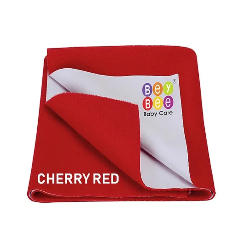 BeyBee Cotton Baby Bed Protecting Mat Medium – Red