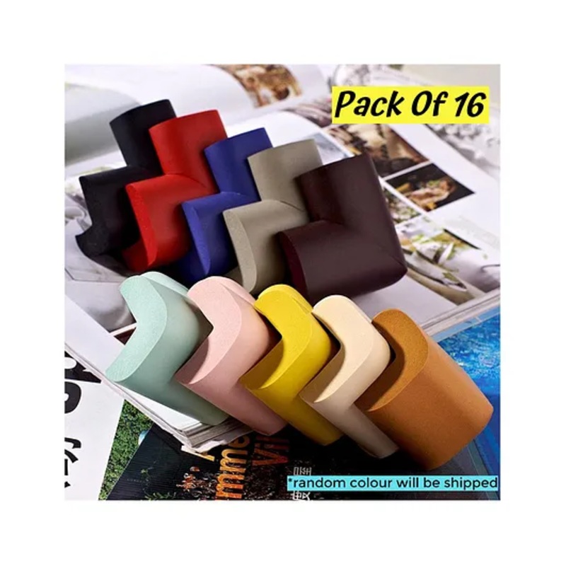 Boxot Impex Corner Edge Protector Pack Of 16 ( Color May Vary)