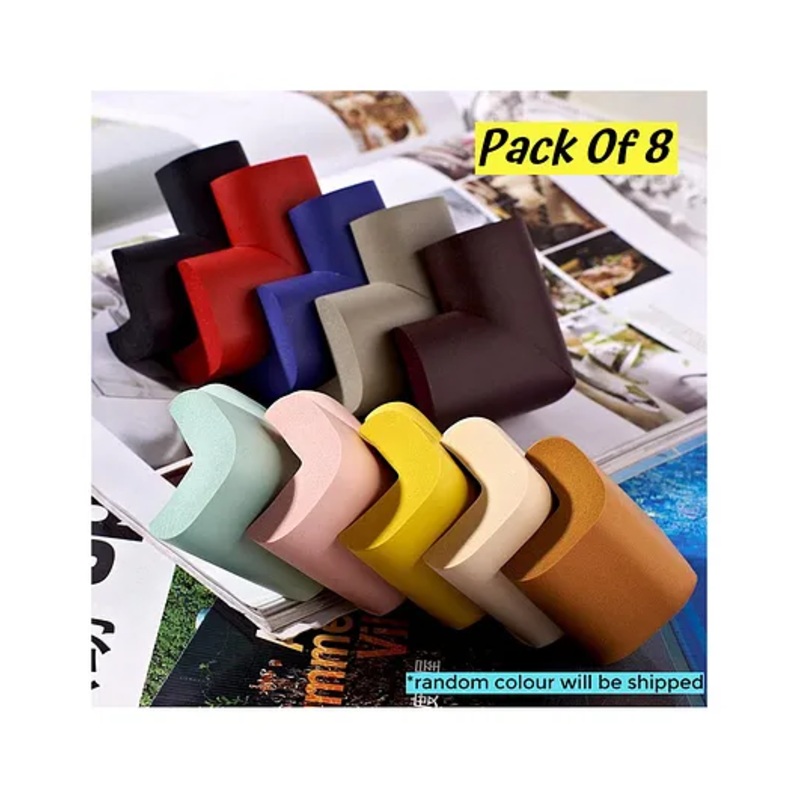 Boxot Impex Corner Edge Protector Pack Of 8 (Color May Vary)