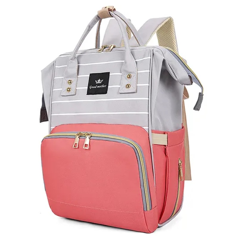 Bunie Baby Diaper Bags for Mom for Travel  Peach