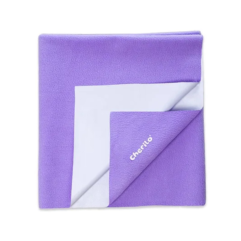 Cherilo Quick Dry Baby Bed Protector Large – Violet
