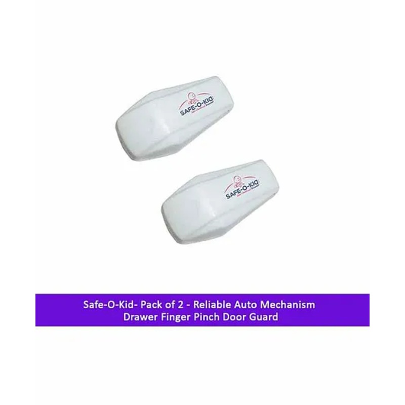 Safe-O-Kid Door Guard Pack of 2 – White