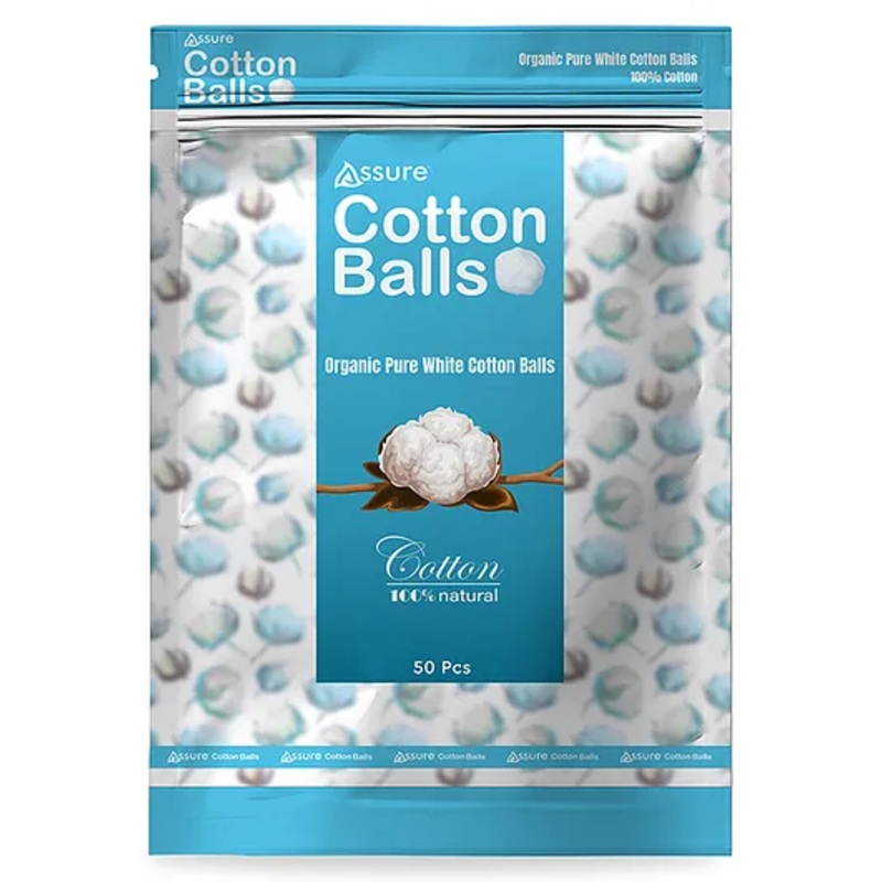 Assure Cotton Balls 50pc Pack of 1