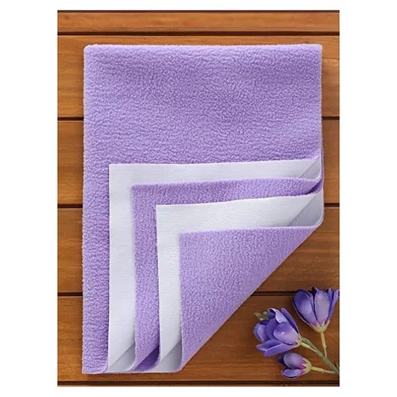 Elementary Smart Dry Waterproof Small Bed Protector Sheet – Lilac