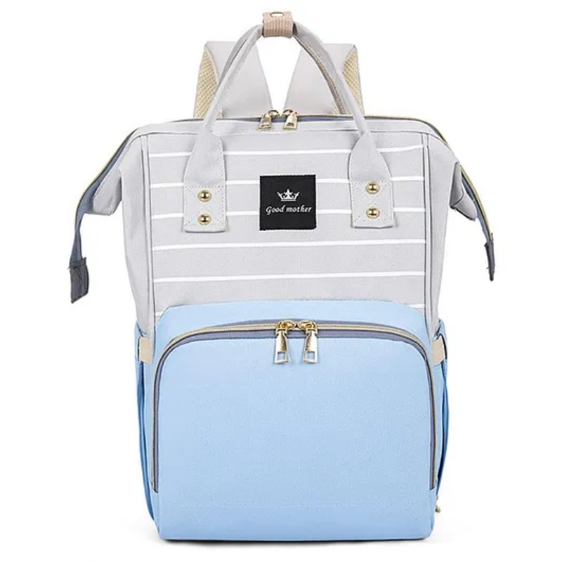 FunBlast Baby Diaper Bags for Mom for Travel  Light Blue Mother Bag