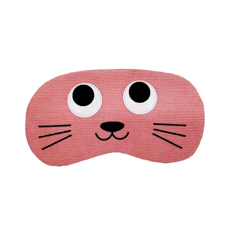 Jenna Eyes Cat Pink Face Sleeping Eye Mask