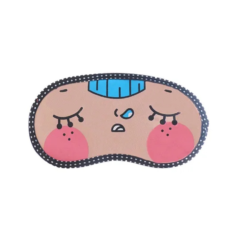 Jenna Napping Printed Sleeping Eye Mask – Pink