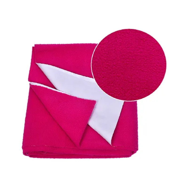 Kritiu Small Size Bed Protector Mat Dry Sheet – Magenta