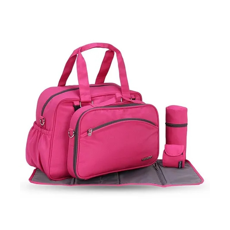 My Milestones Diaper Bag Duo Detach – Pink