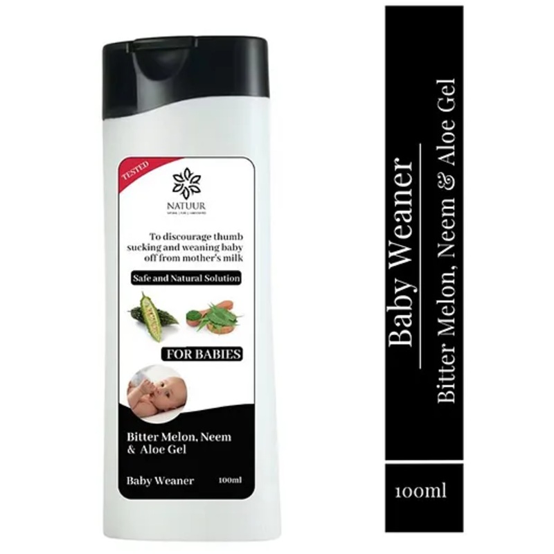 Natuur- Baby Weaner ( Natural weaning from thumb sucking & mothers milk ) – 100 ml