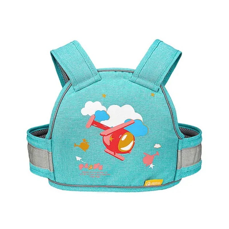 SYGA Baby Carrier with Adjustable Safety Belt, Anti-Fall Protection for Electric Motorcycle Riding, Lightweight and Comfortable(Light Green)