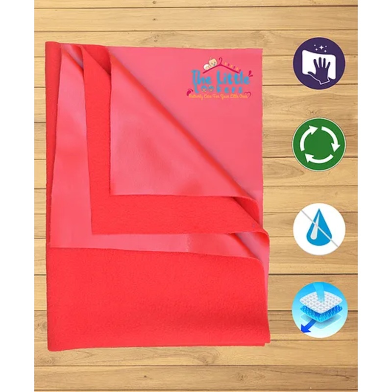 The Little Lookers Baby Dry Sheet Large – Red