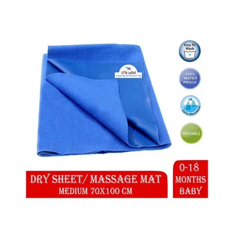 The Little Lookers  Dry Sheets Medium – Navy Blue