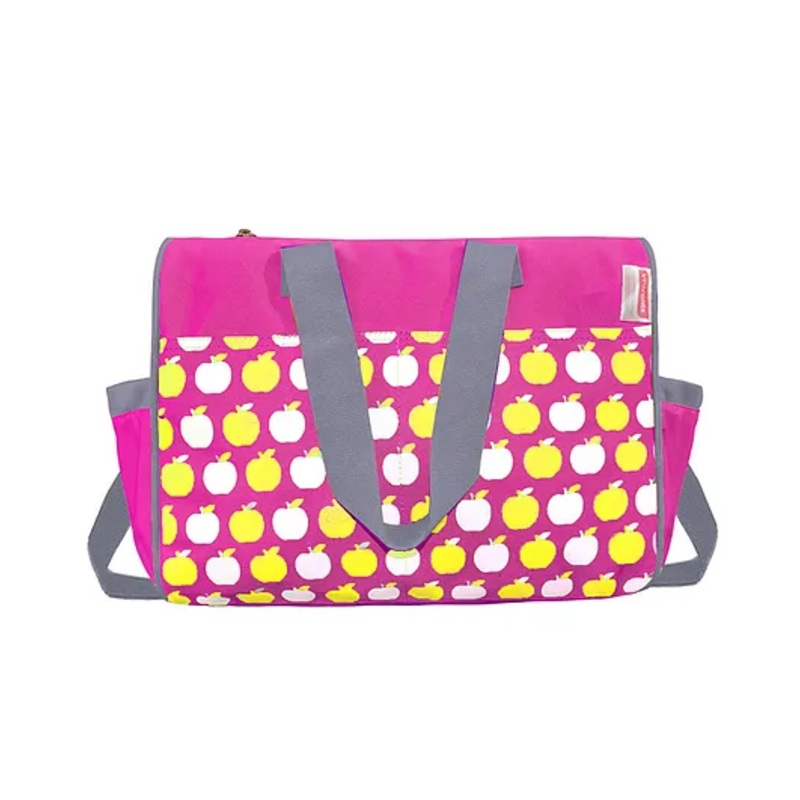 VParents Dimpy Dimpy Multipurpose Diaper Bag Cum Mother Bag – Pink