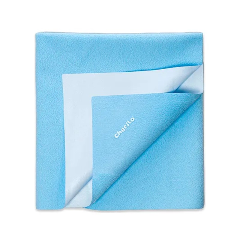 Cherilo Quick Dry Baby Bed Protector Extra Large – Sky Blue